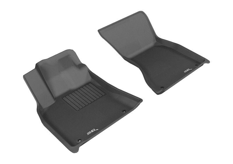 3D MAXpider Kagu Front Floor Mats for 2014-2019 Porsche Macan