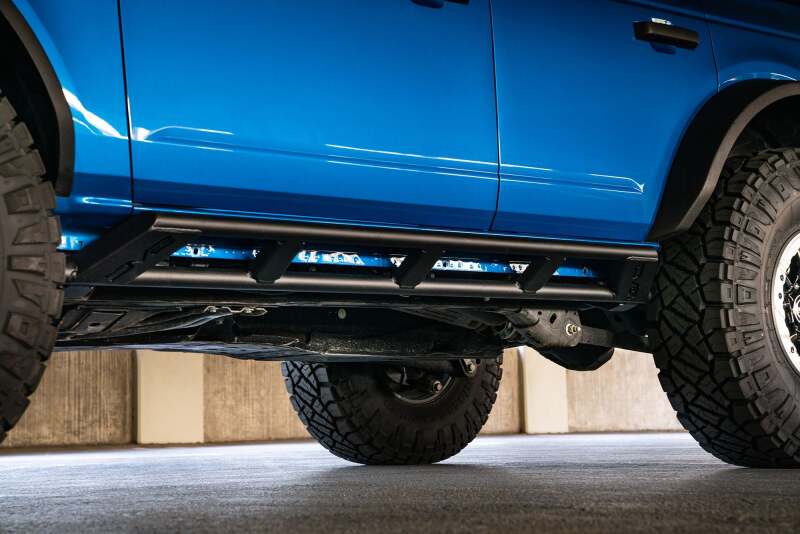 DV8 Offroad 21-22 Ford Bronco FS-15 Series Rock Sliders - #SRBR-01