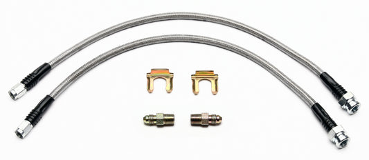 Wilwood Flexline Kit Front 1995-98 Nissan 240SX w/ FSL4 Caliper - #220-9199