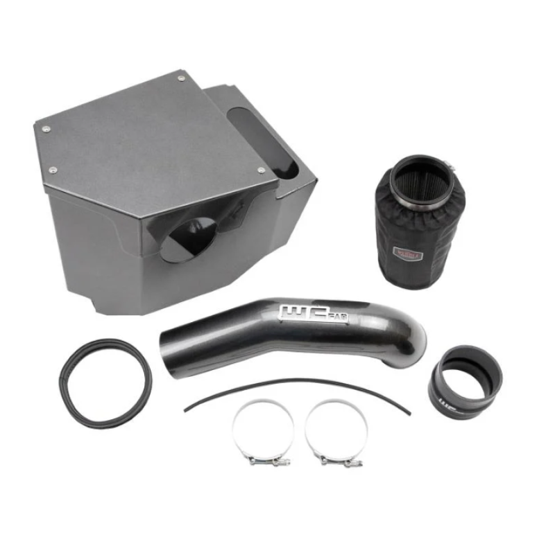 Wehrli Custom Fabrication WCF100702-GB 4in Intake Kit Gloss Black for 2020-2026 Chevrolet Silverado / GMC Sierra 2500 HD / 3500 HD 6.6L L5P Duramax