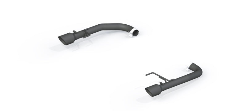 MBRP S7276BLK Axle-Back Exhaust System - 2015-2017 / 2024-2026 Ford Mustang GT 5.0L | Black Coated