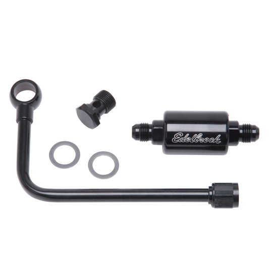 Edelbrock 81343 Fuel Line Kit for Performer And Thunder Series Carburetors Single Feed