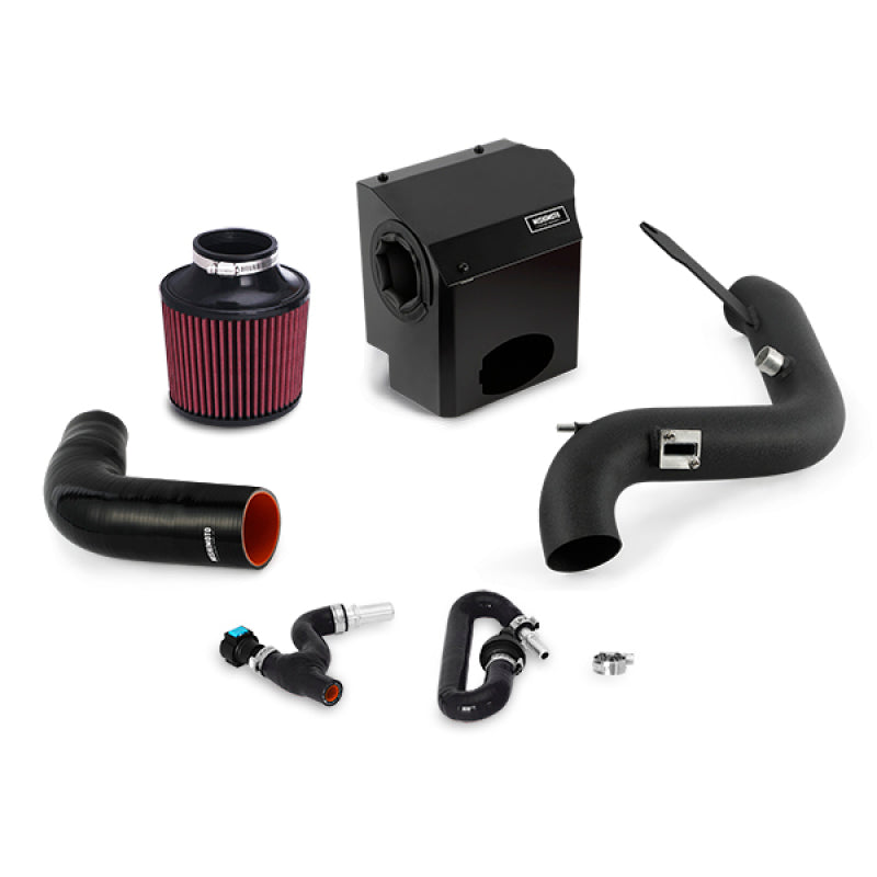 Mishimoto 2016 Ford Fiesta ST 1.6L Performance Air Intake Kit - Wrinkle Black - #MMAI-FIST-16WBK