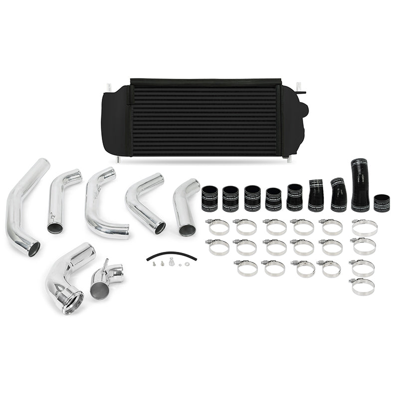 Mishimoto 15-16 Ford F-150 EcoBoost 3.5L Black Performance Intercooler Kit w/ Polished Pipes - #MMINT-F35T-15KPBK