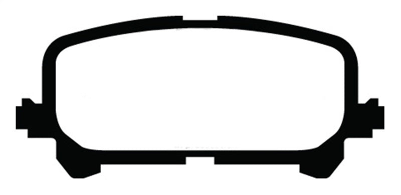 EBC 14+ Acura MDX 3.5 Greenstuff Rear Brake Pads DP63025
