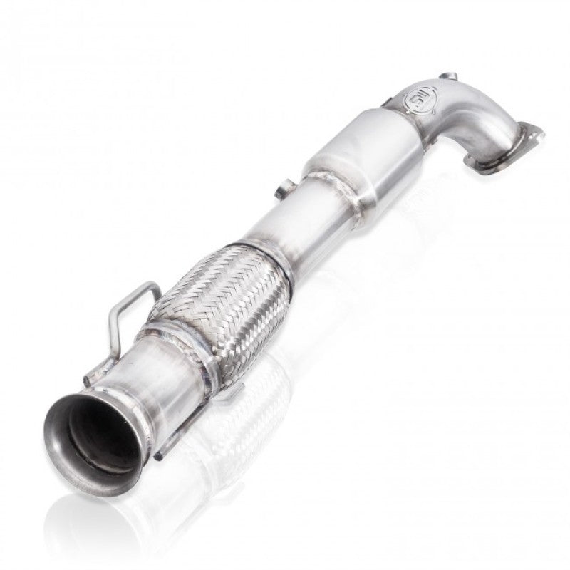 Stainless Works for 2016-2018 Ford Focus RS 3in High-Flow Cats Downpipe Factory Connect