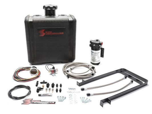Snow Performance SNO-420-BRD for Ford Stage 2 Boost Cooler Water Injection Kit (w/SS Braided Line & 4AN Fittings)
