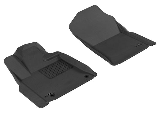 3D MAXpider Kagu Front Floor Mats for 2007-2011 Toyota Tundra