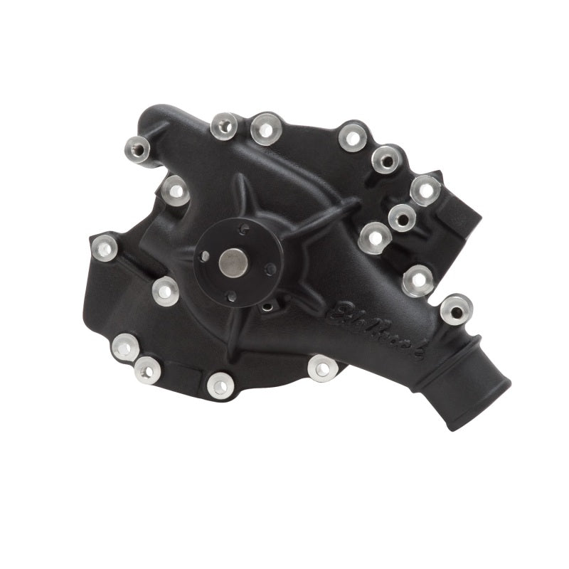Edelbrock 88663 Water Pump High Performance Ford 1970-1992 429/460 CI V8 Standard Length Black