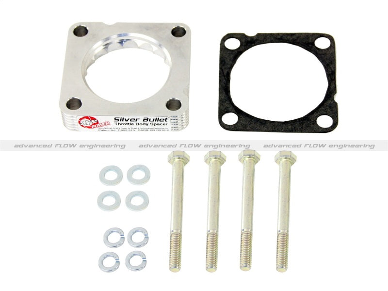 aFe Silver Bullet Throttle Body Spacer 12 Honda Civic Si / 08-12 Honda Accord / 09-12 Acura TSX - #46-37001