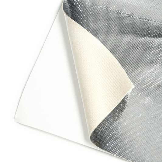 Mishimoto Aluminum Silica Heat Barrier W/ Adhesive Backing 24in x 24in - #MMHP-ASHB-2424