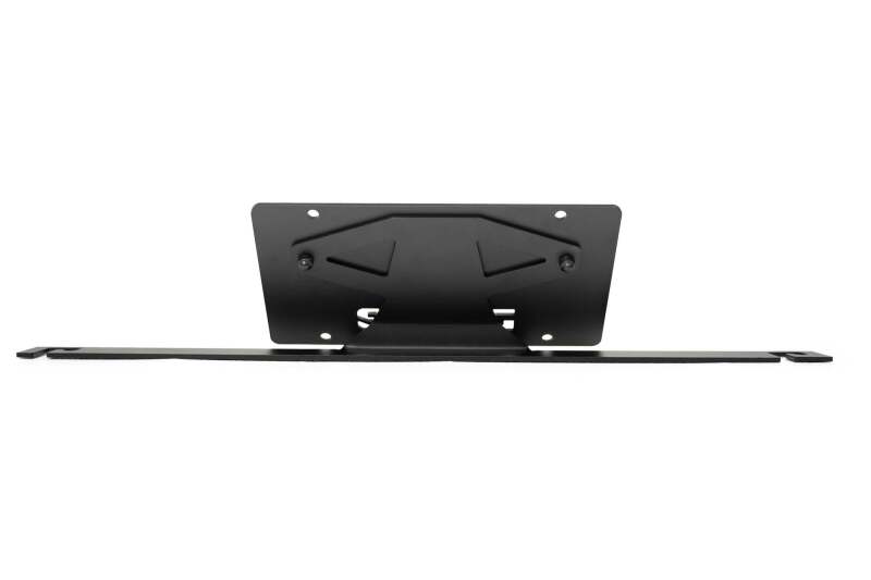 DV8 Offroad 2021 Ford Bronco Capable Bumper Slanted Front License Plate Mount - #LPBR-05
