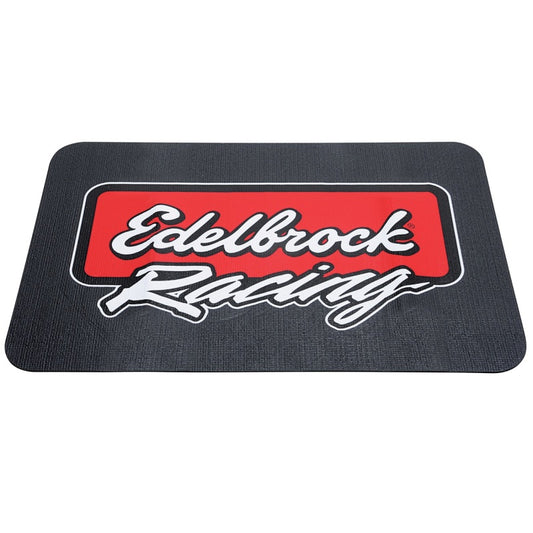 Edelbrock 2324 Fender Cover PVC Foam Non-Slip 34 x 22 in with Logo