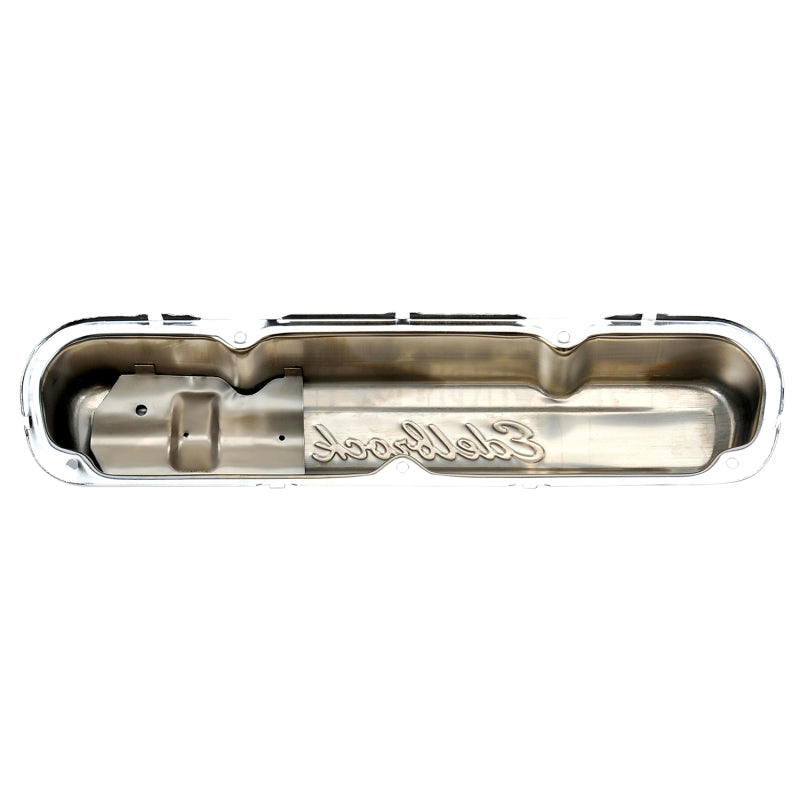 Edelbrock 4495 Valve Cover Signature Series Chrysler 1965-1991 318-340-360 CI V8 Chrome