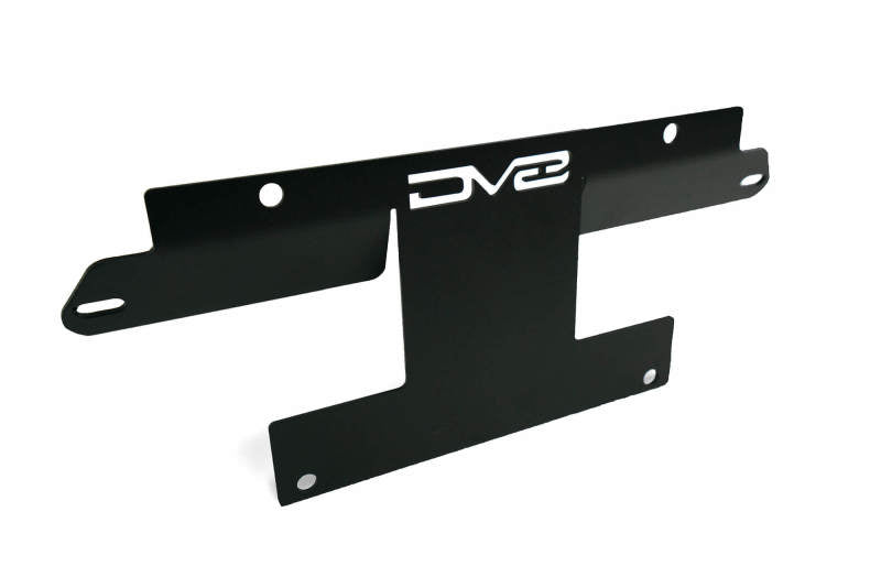 DV8 Offroad 21-22 Ford Bronco Factory Front Bumper Licence Relocation Bracket - Front - #LPBR-01