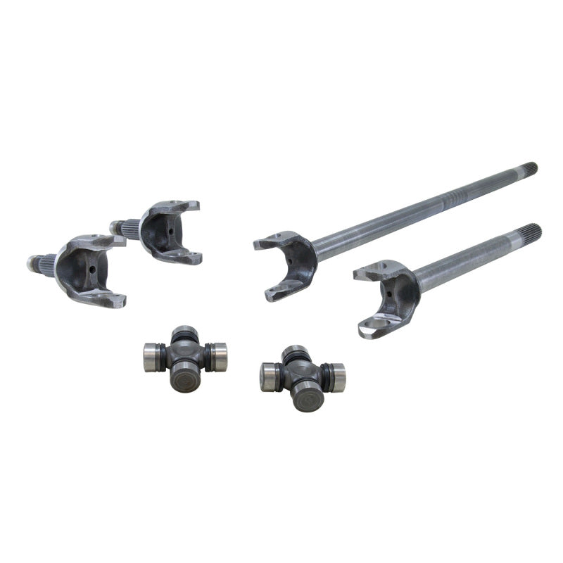Yukon Gear & Axle YA W26026 Front 4340 Chrome-Moly Replacement Axle Kit For 79-93 Dodge / Dana 60 with 35 Splines