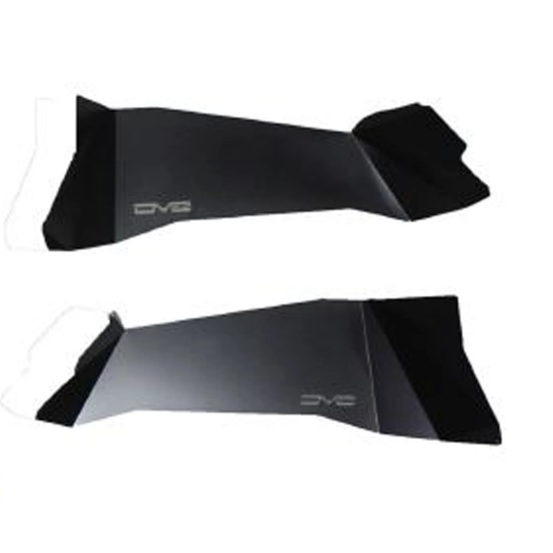 DV8 Offroad 07-18 Jeep Wrangler JK Rear Aluminum Inner Fender - Black - #INFEND-01RB