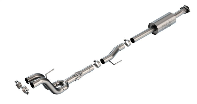 Borla 60732 Mid-Section Exhaust System ATAK for 2021-2026 Ford F-150 Tremor (3.5L V6)