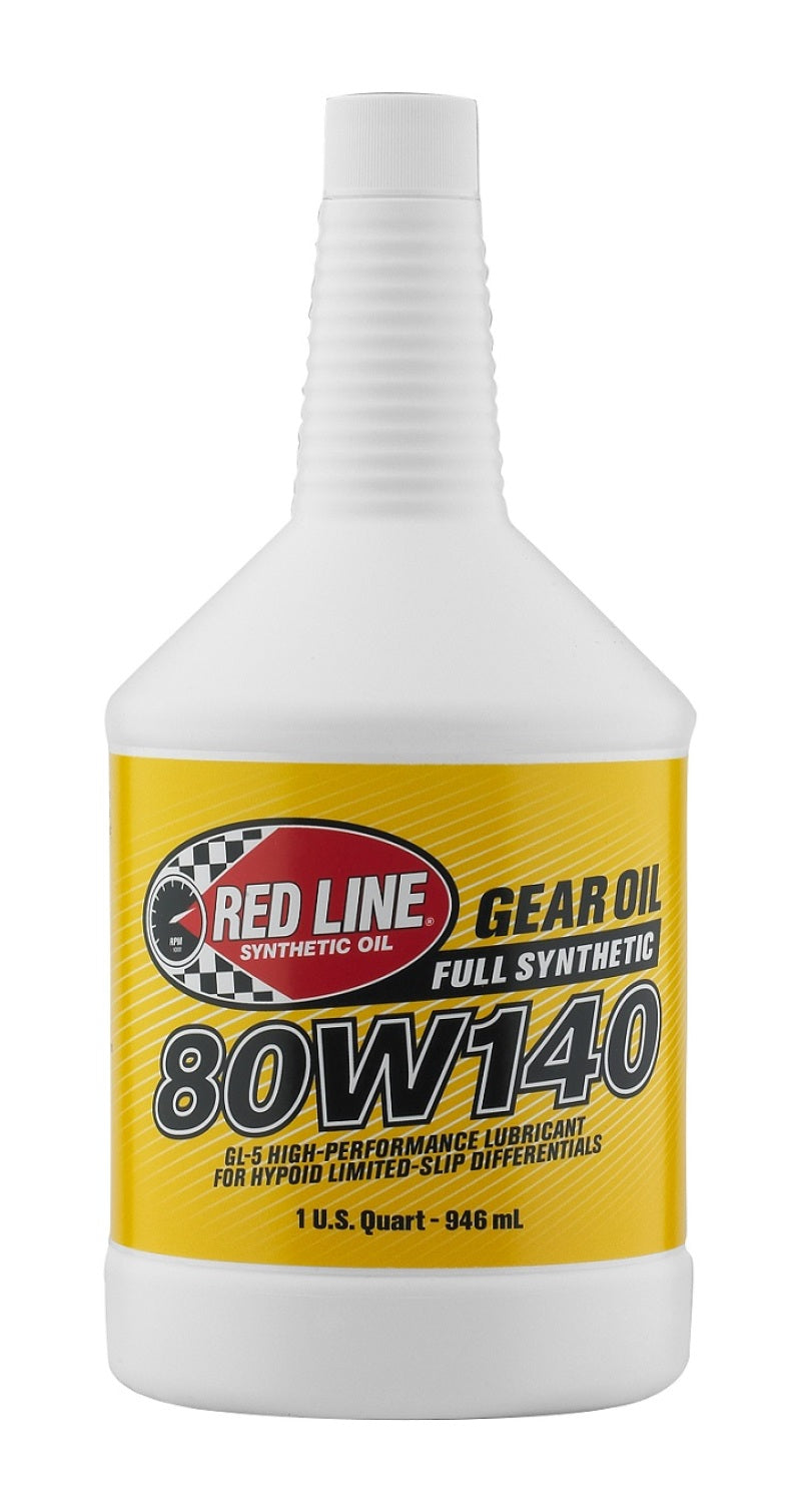 Red Line 58104 80W140 GL-5 Gear Oil - Quart (12 Pack)