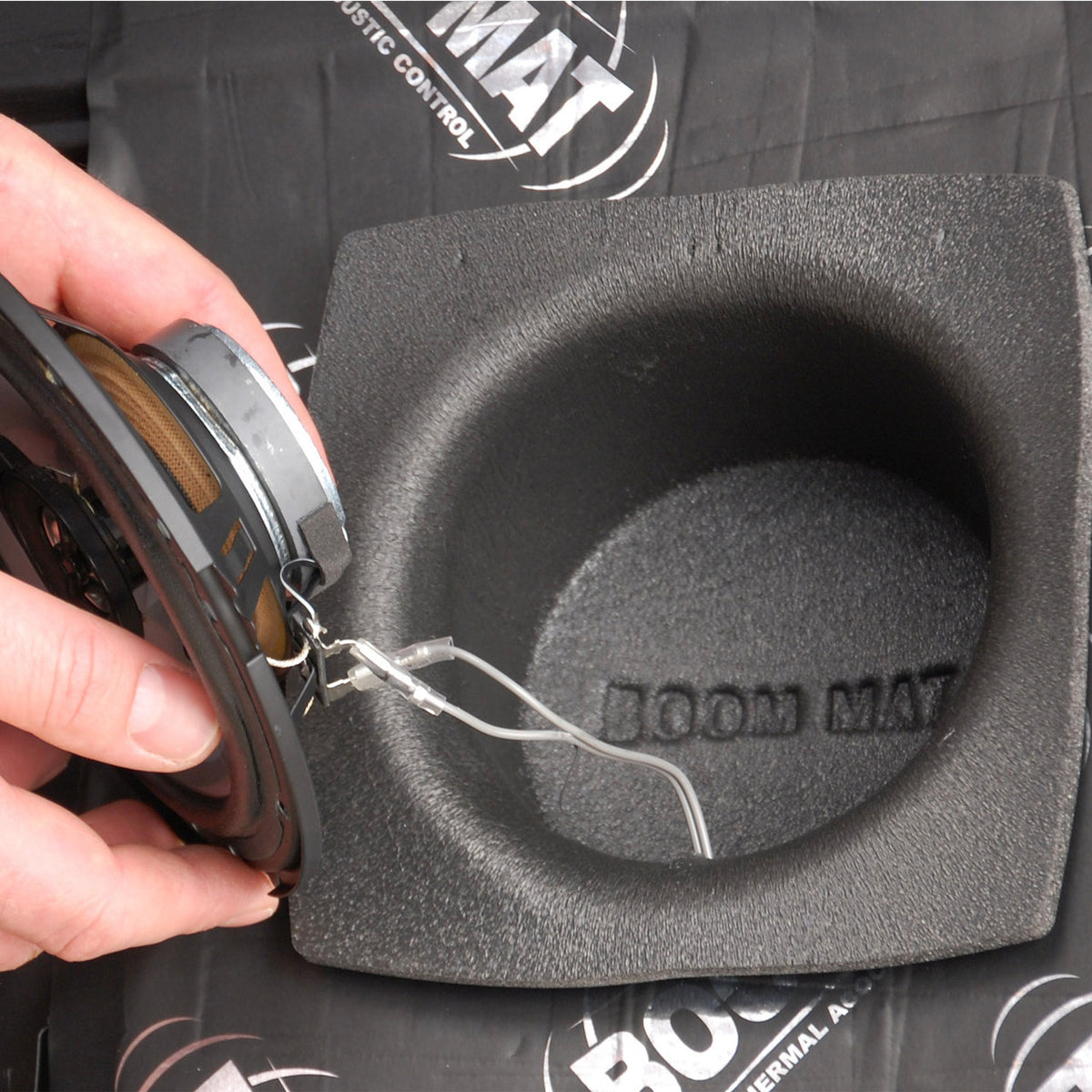 DEI Speaker Baffles 4in Round Slim Pair