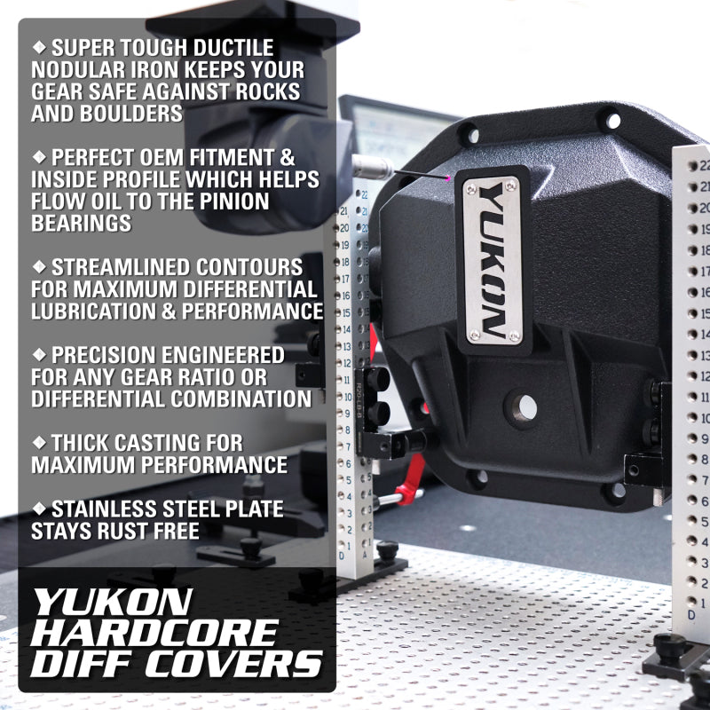 Yukon Gear & Axle YHCC-F9.75 for 1997-2017 Ford E150 9.75in Rear Differentials Hardcore Cover