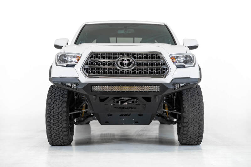 Addictive Desert Designs for 16-19 Toyota Tacoma Stealth Fighter Front Bumper with Winch Mount