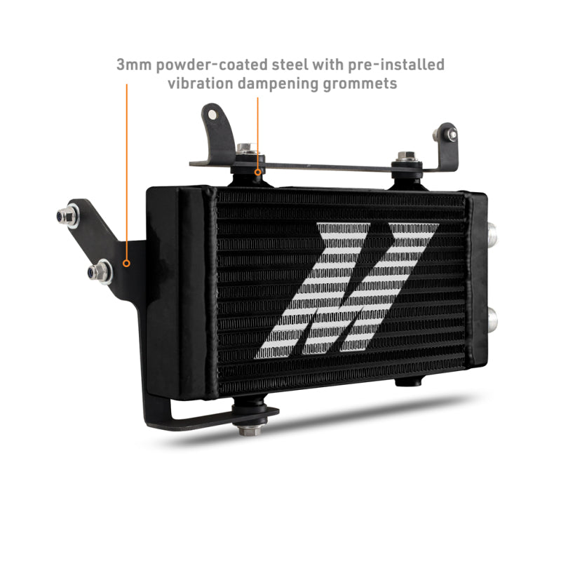 Mishimoto 2023+ Toyota GR Corolla Oil Cooler Kit - Thermostatic - Black - #MMOC-GRC-23TBK