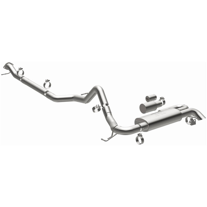 MagnaFlow 19559 2021 Ford Bronco Overland Series Cat-Back Exhaust w/ Single Straight Driver Exit- No Tip - #19559