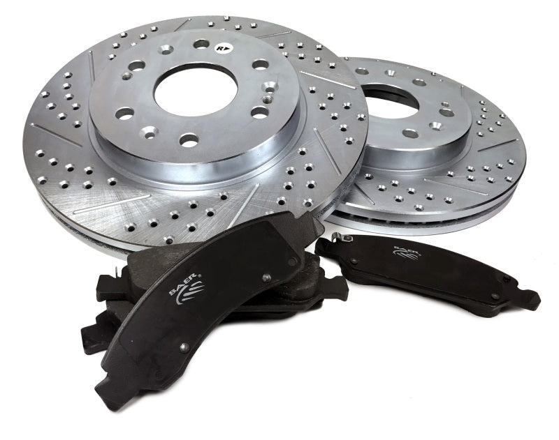 Baer Brakes 07-16 Ford Expedition Claw Rotor & Pad Combo Kit - Rear