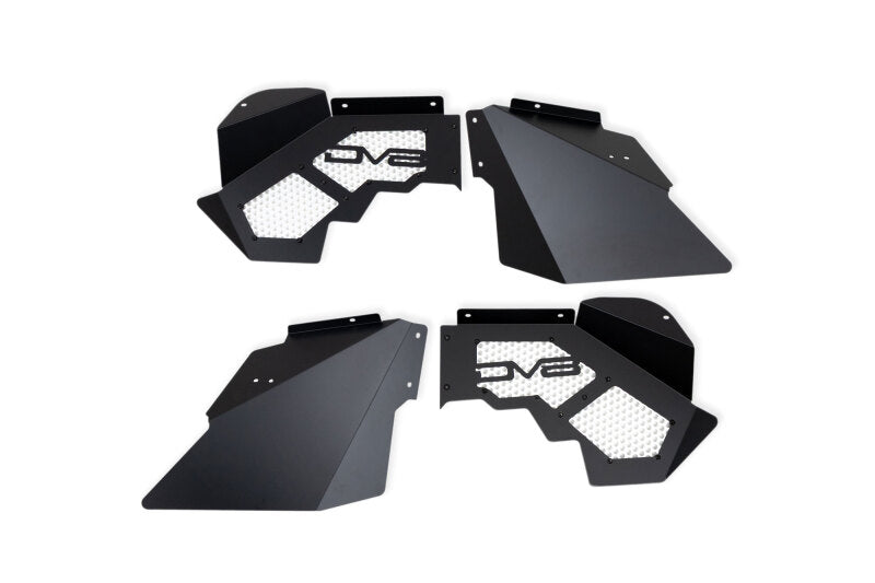 DV8 Offroad 2007-2018 Jeep Wrangler JK Front Inner Fenders - #INFEND-10FB