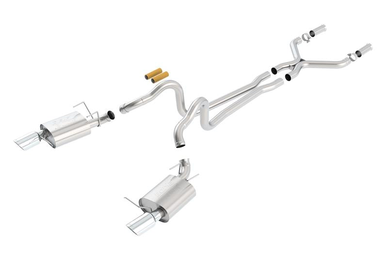 Borla 140516 13-14 Mustang GT/Boss 302 5.0L V8 RWD Single Split Rear Exit ATAK Catback Exhaust - #140516