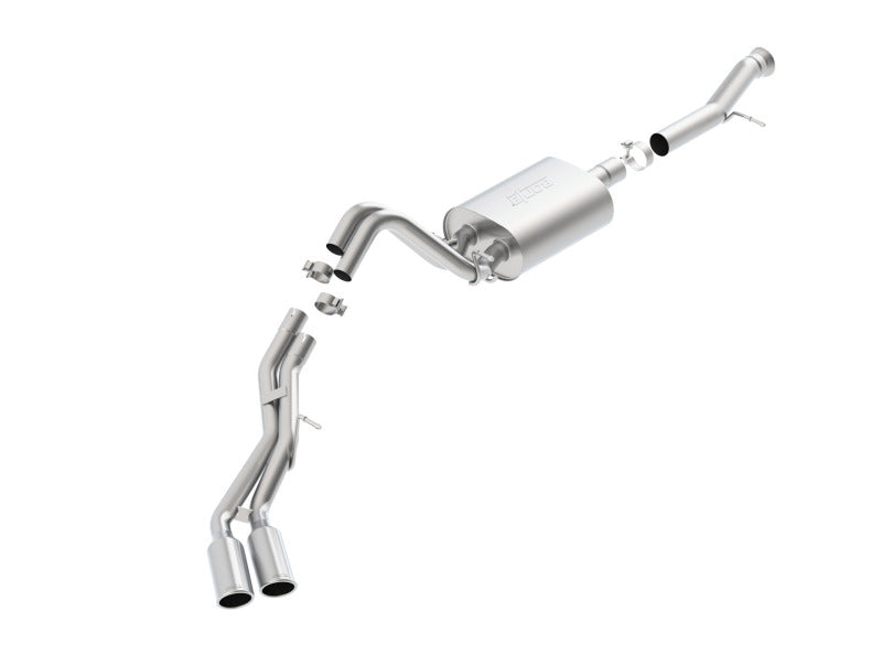 Borla 140652 2015 Cadillac Escalade/Yukon Denali 6.2L V8 AT 2WD/4WD Split Side Exit SS S-Type CB Exhaust - #140652