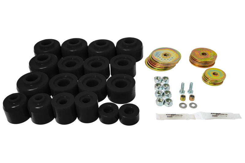 Energy Suspension for 10-24 Toyota 4Runner Body Mount Set - Black 8.4120G