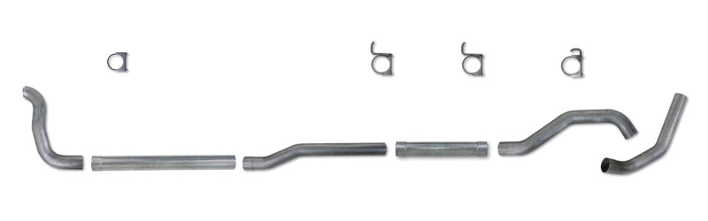 Diamond Eye K4209A-RP 4in Turbo-Back Exhaust Muffler Replacement Pipe - 1989-1993 Dodge D250/D350 | Aluminized