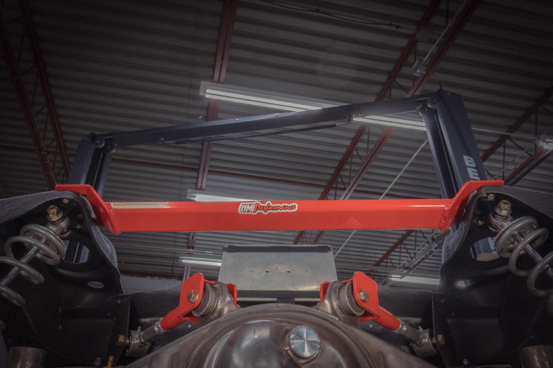 UMI Performance 4065-R Rear Shock Tower Brace Red