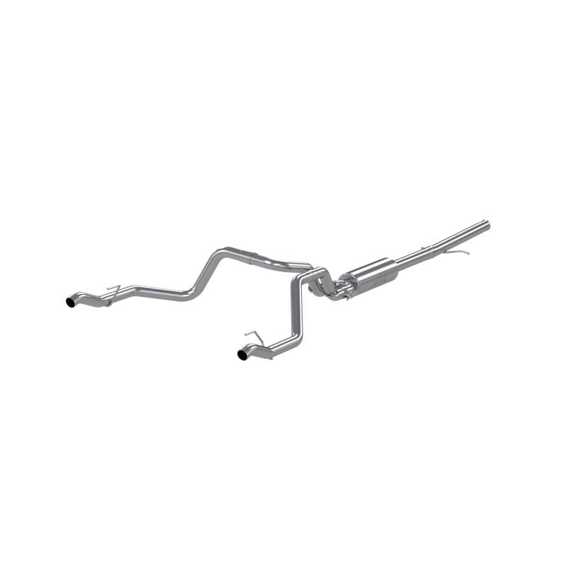 MBRP S5085409 T409 Cat-Back Exhaust - Dual Rear Exit for 2019+ Silverado / Sierra 1500 5.3L