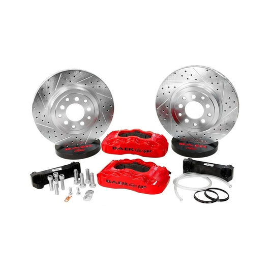 Baer Brakes 06-09 Chevrolet Trailblazer 14in Pro Rear Brake System-Silver-