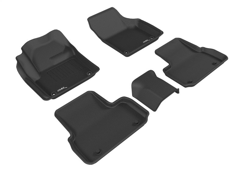 3D MAXpider Kagu Front & Rear Floor Mats for 2018-2020 Land Rover Range Rover Velar