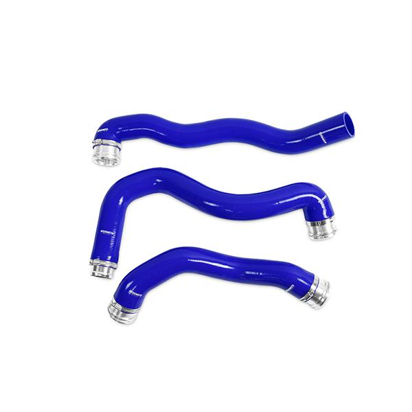 Mishimoto 08-10 Ford 6.4L Powerstroke Coolant Hose Kit (Blue) - #MMHOSE-F2D-08BL