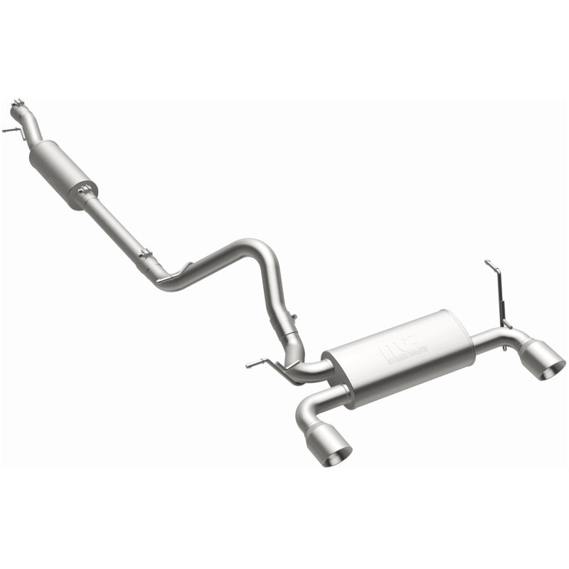 MagnaFlow 19327 Cat-Back 12-16 Jeep Wrangler GT 3.6L V6 Black Tips - #19327