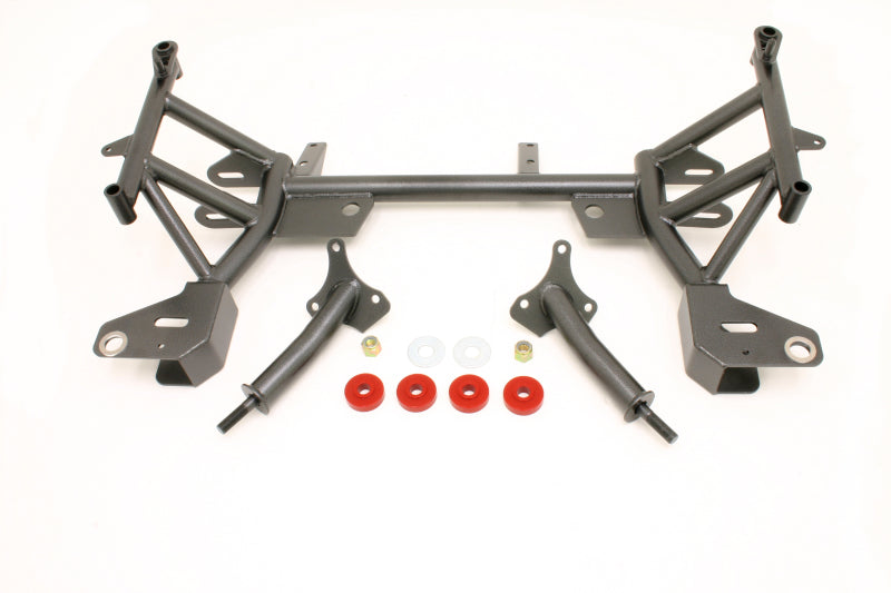 BMR 1993-2002 F-Body K-Member with SBC/BBC Motor Mounts and Pinto Rack Mounts - Black Hammertone