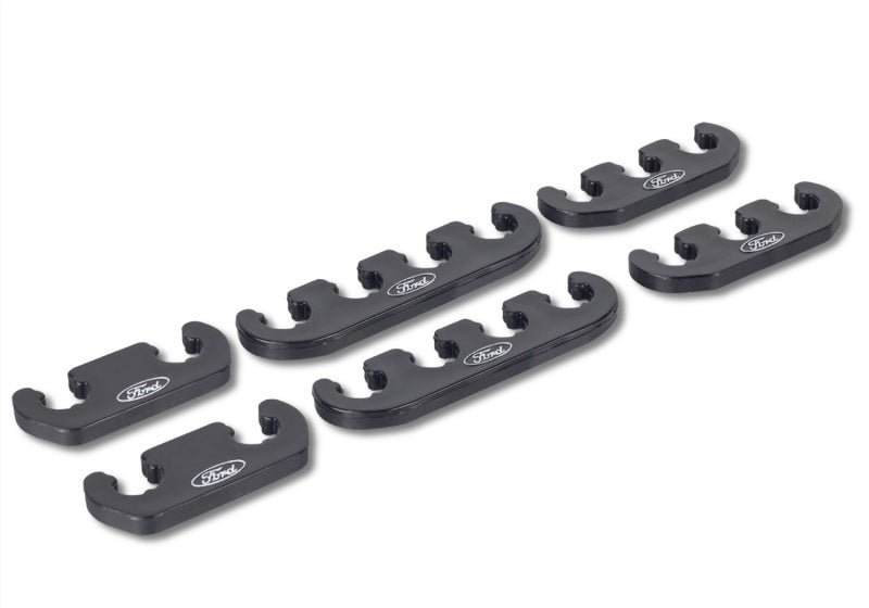 Ford Racing Wire Dividers 4 to 3 to 2 - Black with White Ford Logo