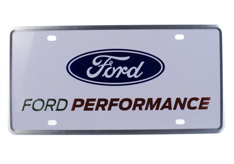Ford Racing License Plate - Single