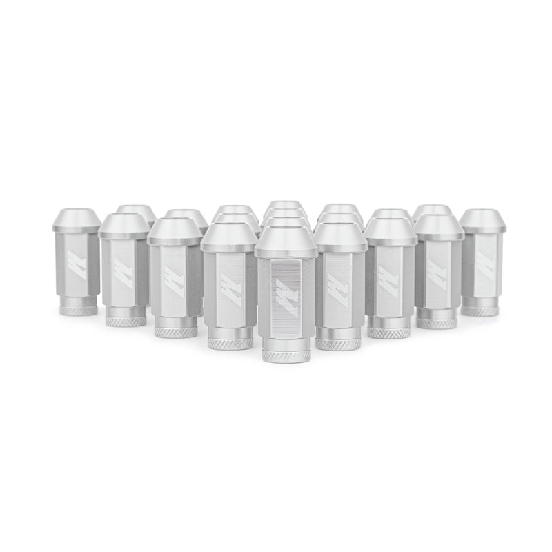 Mishimoto Aluminum Locking Lug Nuts M12x1.5 20pc Set Silver - #MMLG-15-20LSL