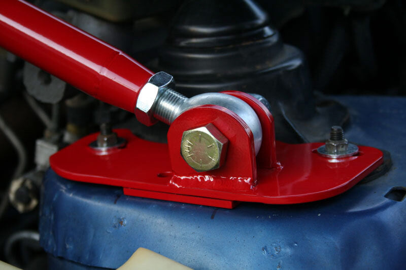 UMI Performance 2008-R Adjustable Strut Tower Brace Red for 1987-1992 GM F-Body