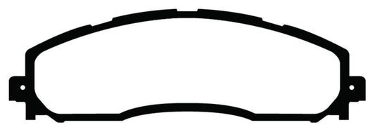 EBC 13+ Ford F250 (inc Super Duty) 6.2 (2WD) Greenstuff Rear Brake Pads DP63016