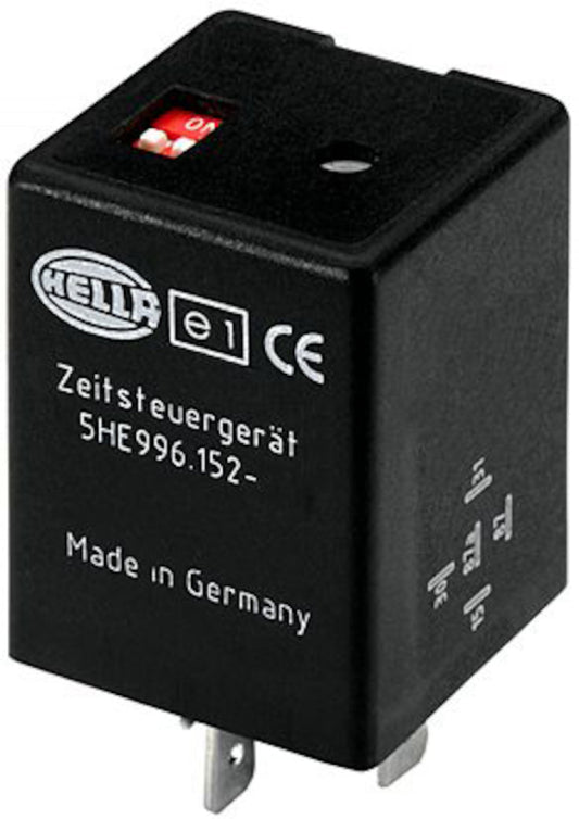 HELLA 996152141 Time Delay Relay 24V 5-Pin Delay Off 0-900s