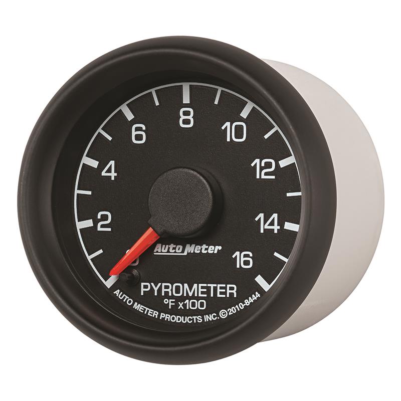 AutoMeter 8444 Factory Match 52mm Full Sweep Electric 0-1600 Degrees F EGT Pyrometer Gauge for Ford