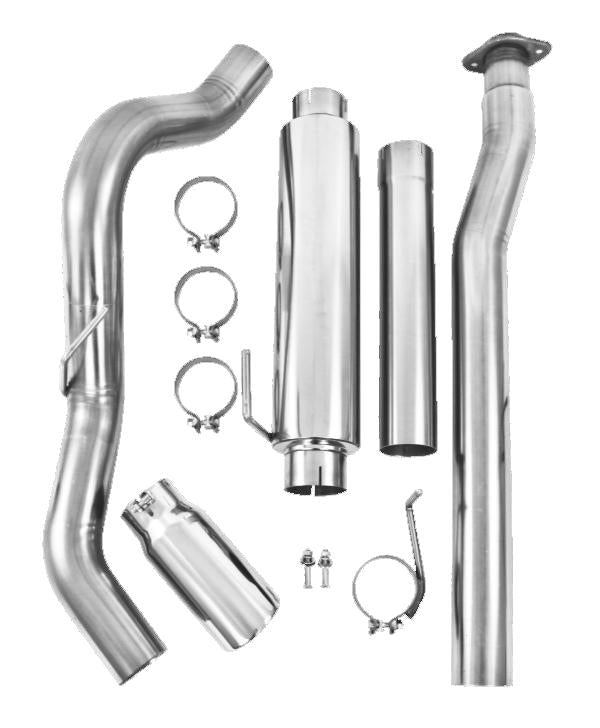 MBRP S5248409 11-13 Ford F-150 3.5L V6 EcoBoost 4in Cat Back Single Side T409 Exhaust System - #S5248409
