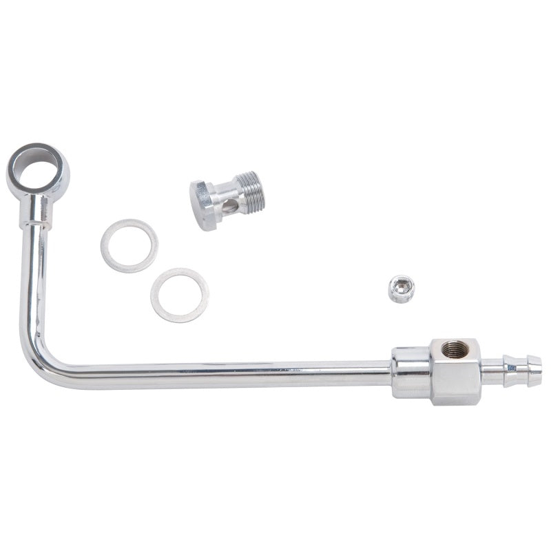 Edelbrock 8126 Fuel Line for Edelbrock Carburetors 3/8 in Barb Inlet